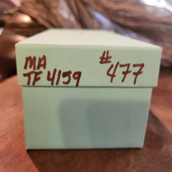 Tiffany & Company TF4159 Butterfly Sunglasses in Grey Crystal MA#477 - Picture 8 of 16